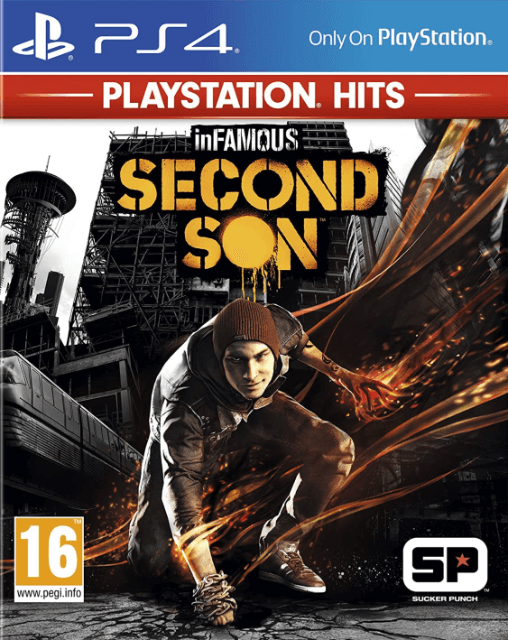 Infamous Second Son box art for Playstation 4